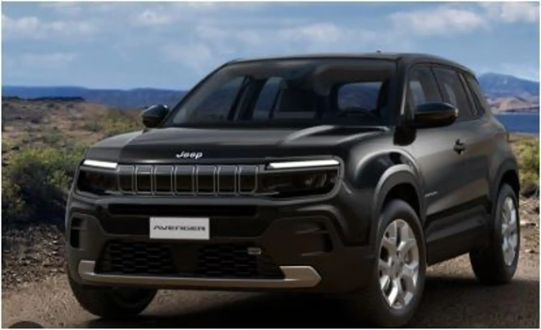 Jeep Avenger 1.2 Turbo 100 CV Altitude Noir - 1
