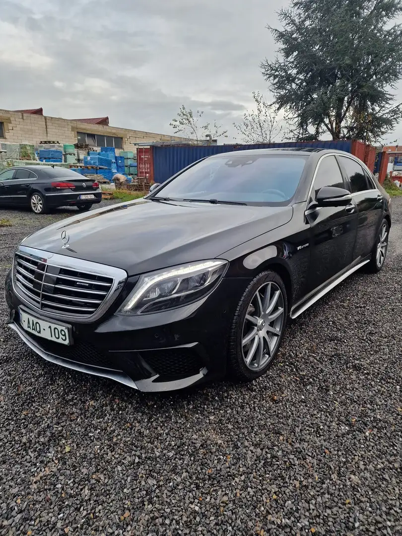 Mercedes-Benz S 63 AMG L 4-Matic V8 BITURBO // PANO // NIGHTVISION Zwart - 1