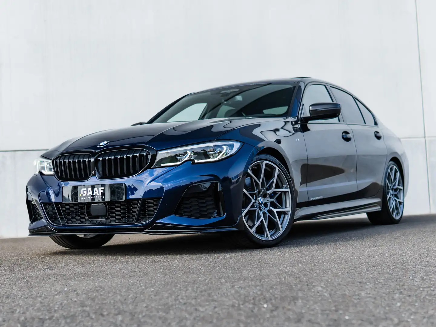 BMW 330 330i High Exec. M-Sport Bleu - 1