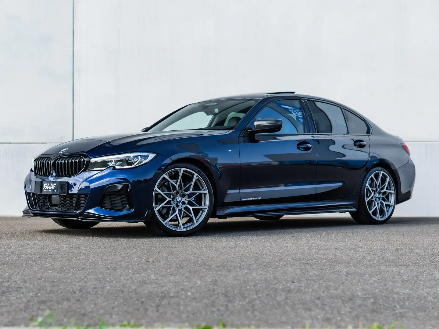 BMW 330 330i High Exec. M-Sport Bleu - 2