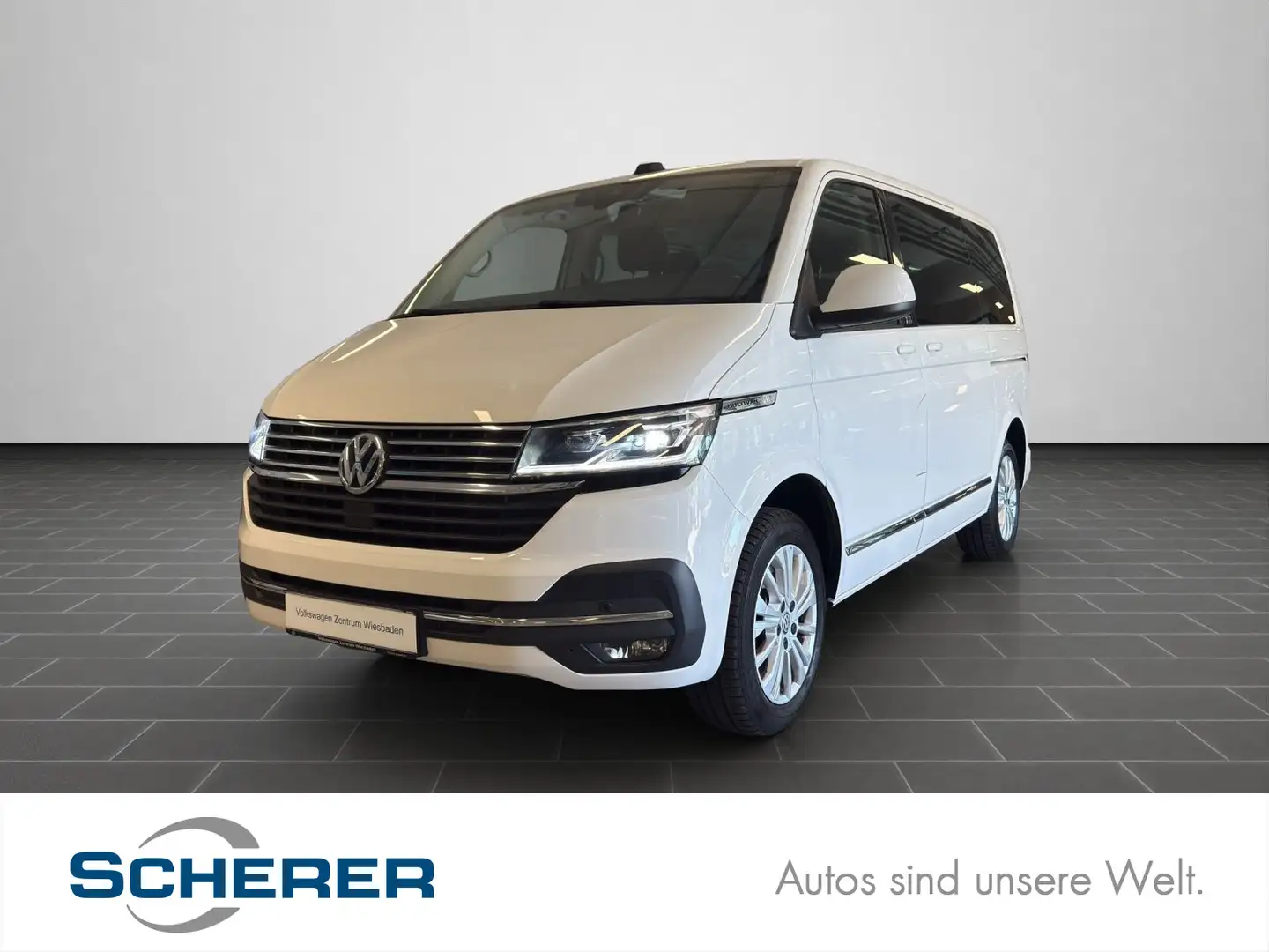 Volkswagen T7 Multivan T2.0 Multivan TDI DSG KR Gen. SIX, Navi Blanc - 1