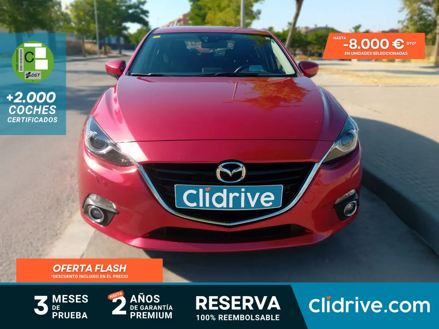 Mazda 3 SportSedan 2.0 Luxury 120 Rojo - 1