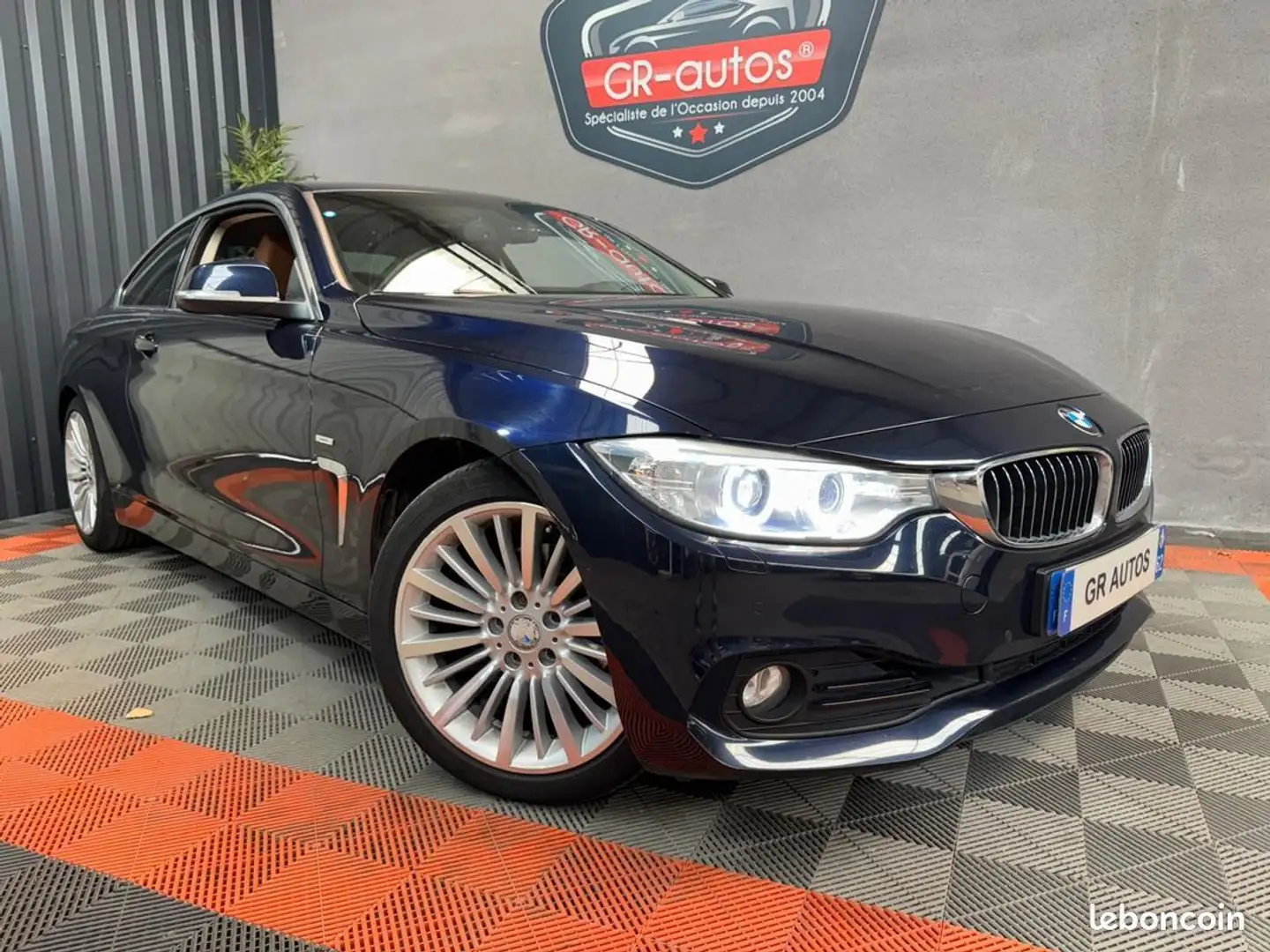 BMW 420 420i Coupe 185cv Luxury ( + Volant Pommeau M ) 104 Bleu - 1