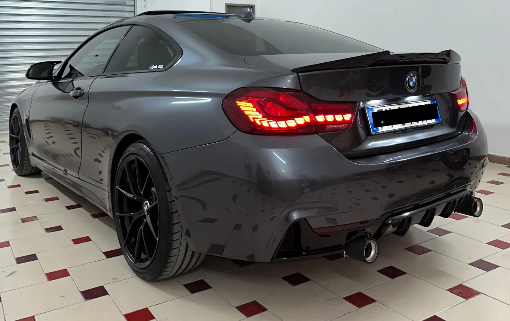 BMW 428 Serie 4 F32 ZF8 Coupe M Sport Stage 2+ Grijs - 2