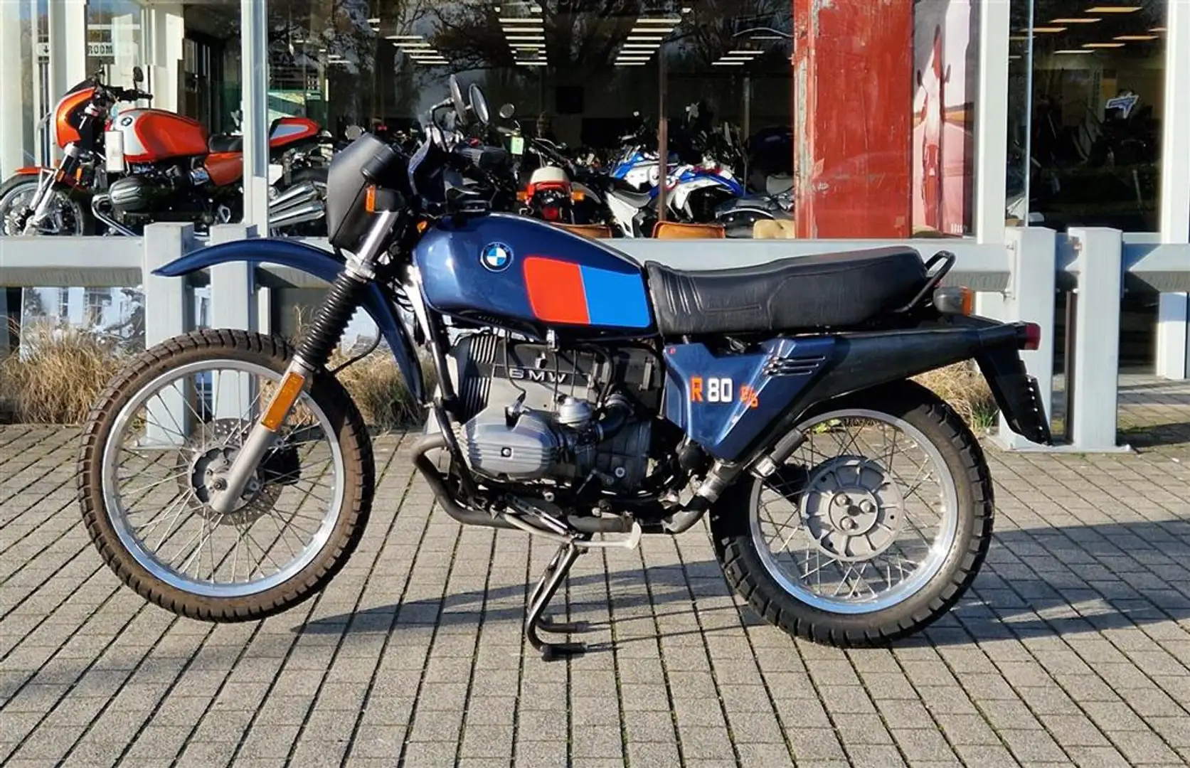 BMW R 80 GS 0 Blauw - 2