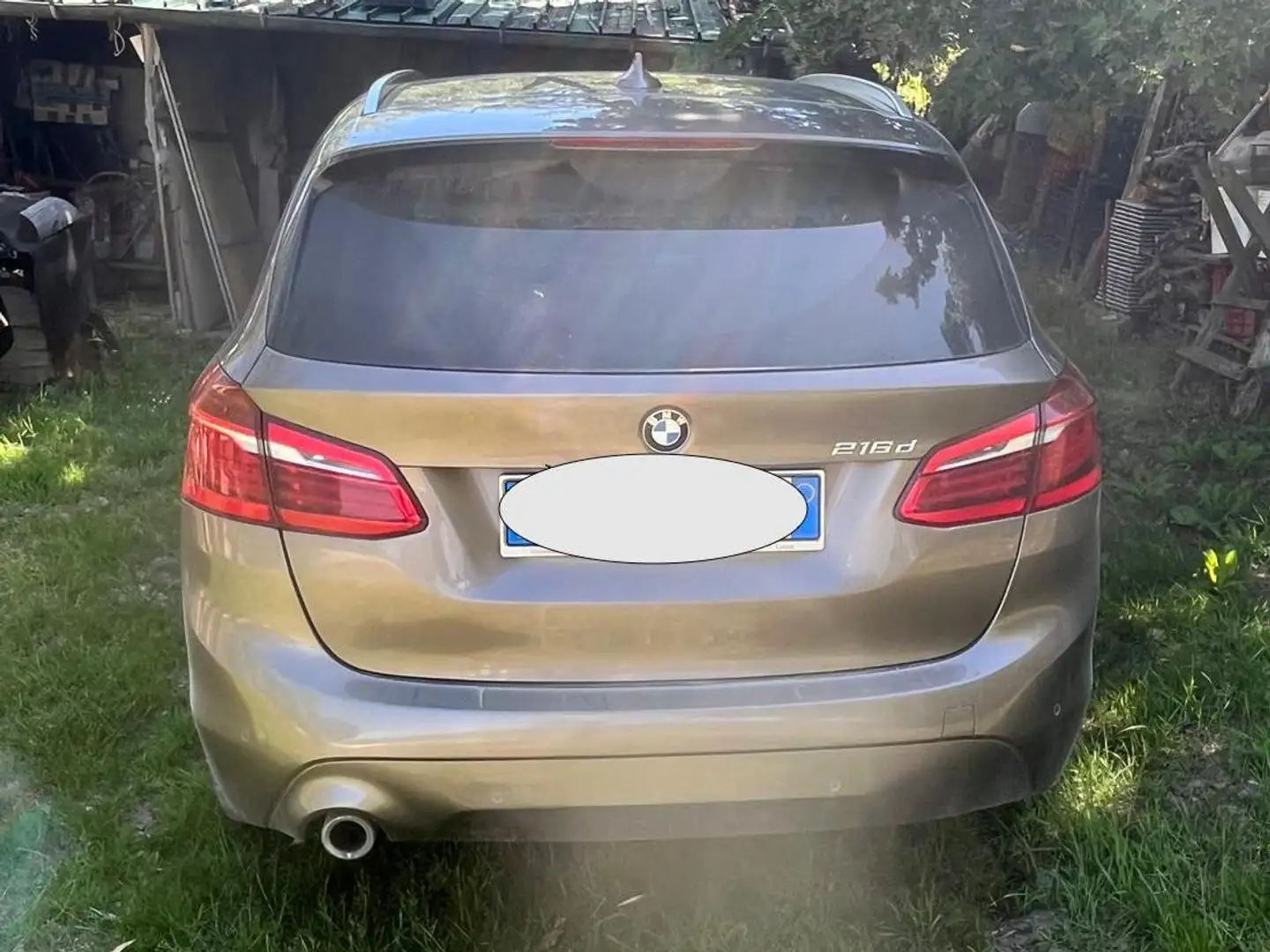 BMW 216 216d Active Tourer Luxury Коричневий - 2