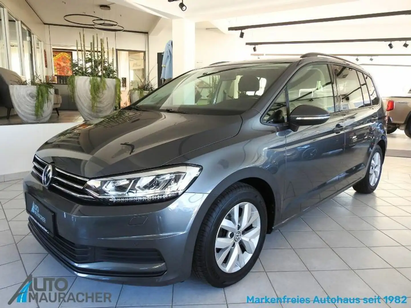 Volkswagen Touran 1,6 TDI Comfortline*LED*ACC*STHZG*7-SITZER* Grau - 1