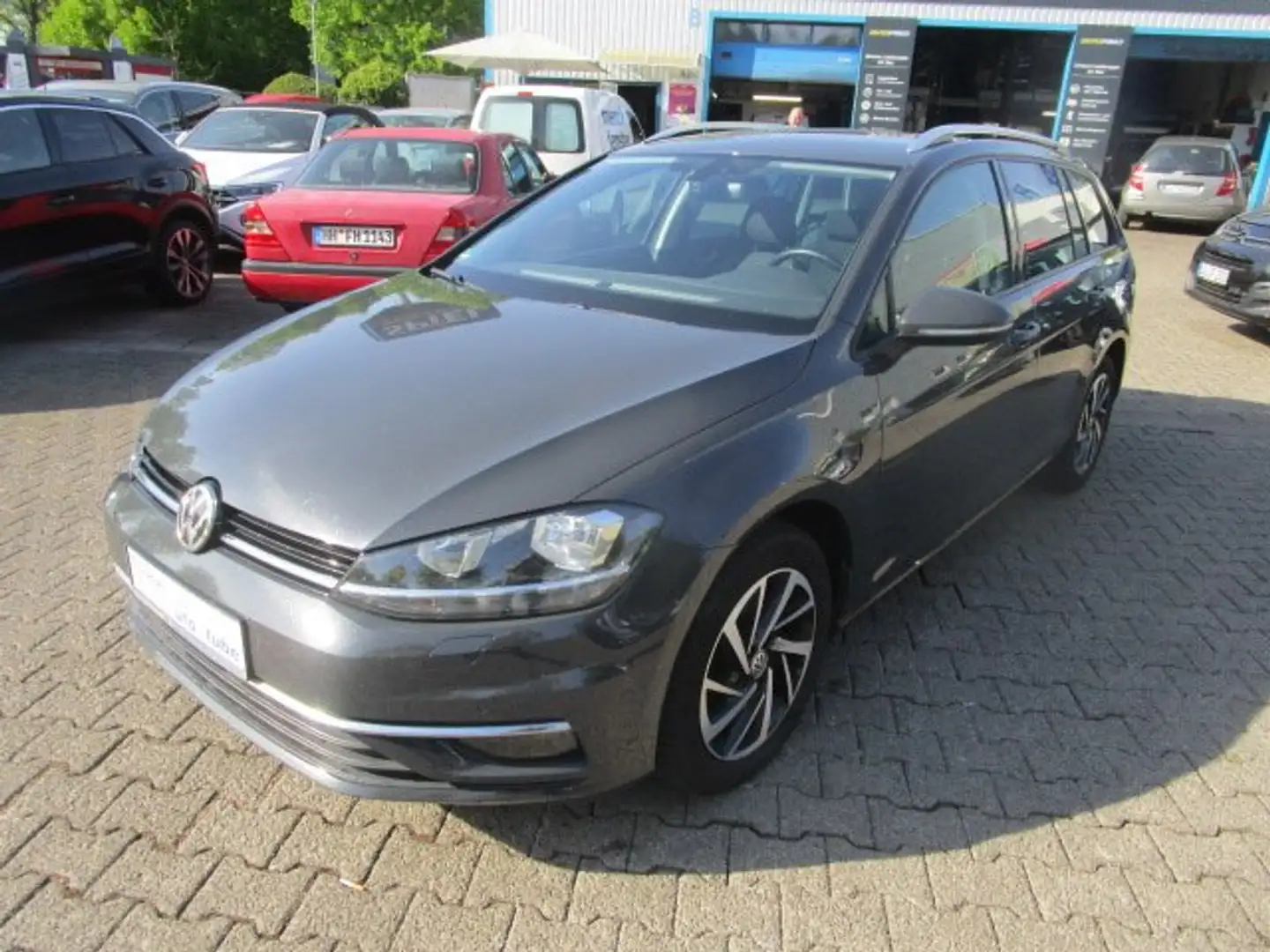 Volkswagen Golf Variant -7 Join-NAVI-Sitzheizung-Klimatronic-Tempomat-ALU Gris - 2