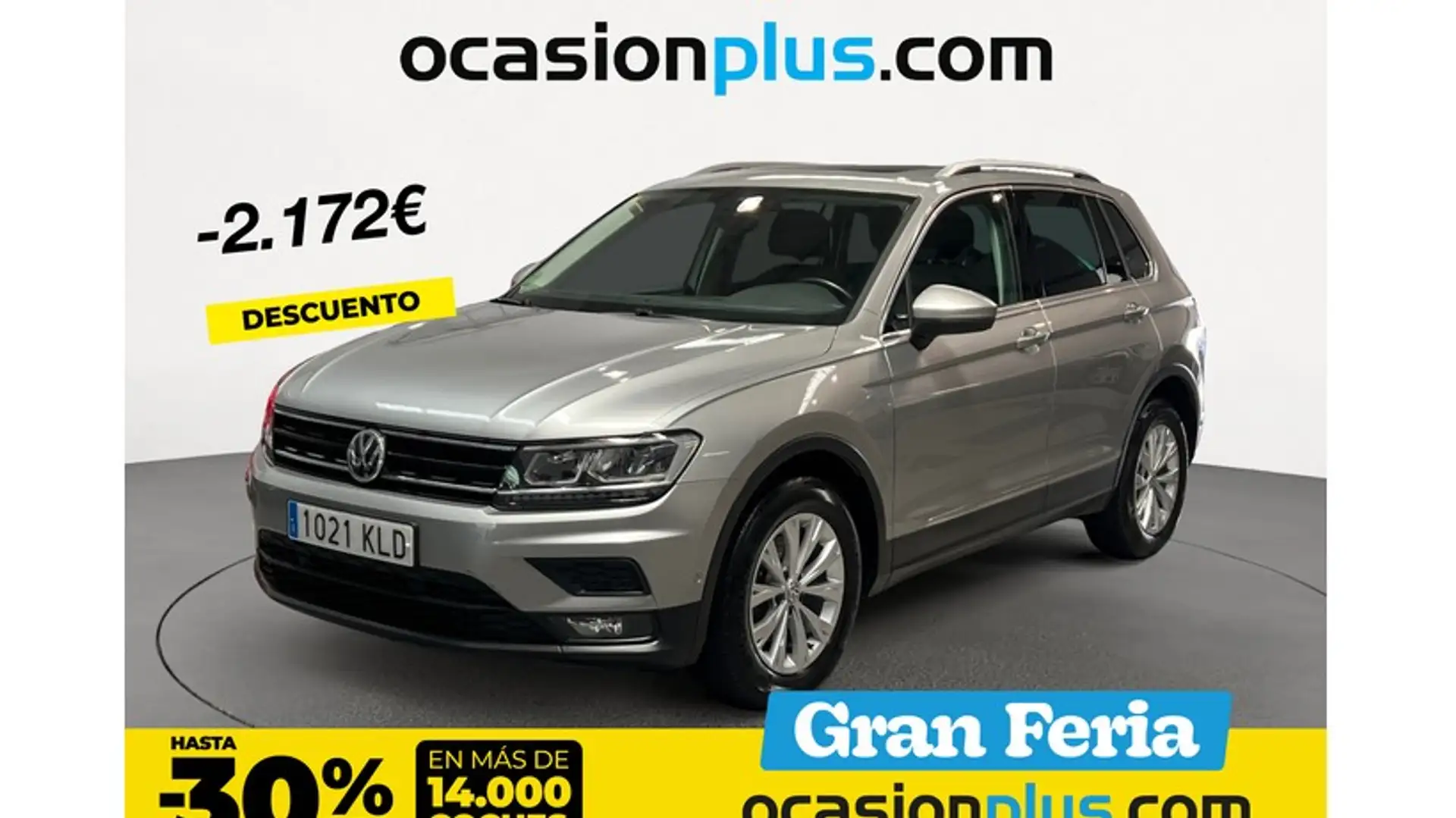 Volkswagen Tiguan 1.4 TSI Tech&Go 4Motion DSG 110kW Plateado - 1