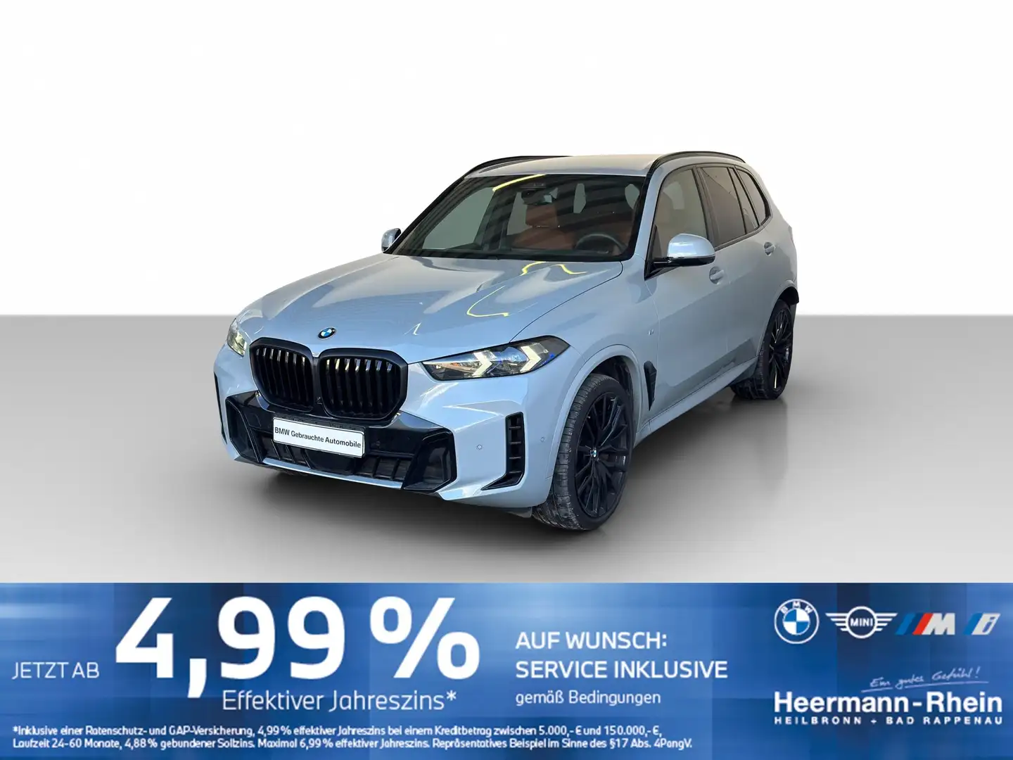 BMW X5 xDrive30dA M Sport Pro LiveCock.AHK.Standh.SH Grau - 2