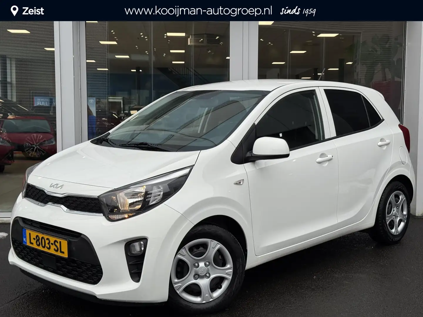 Kia Picanto 1.0 DPi ComfortLine | Automaat | Cruise Control | Weiß - 1