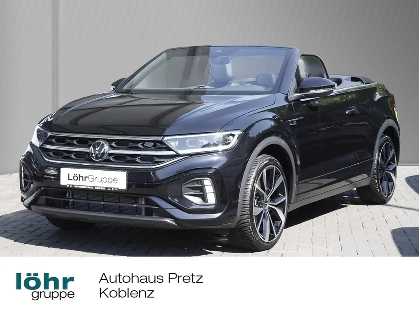 Volkswagen T-Roc Cabriolet 1.5 TSI DSG R-Line LED-Sch., RFK, Nav... Noir - 1