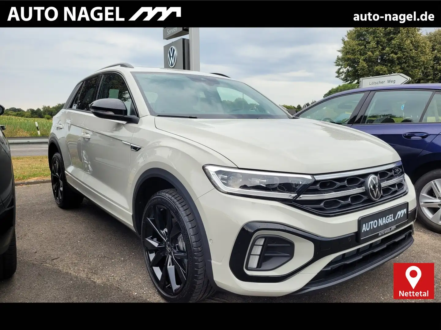 Volkswagen T-Roc T-Roc 1.5 TSI R-Line Black Edition IQ+AHK+PSD+ SHD Grau - 1