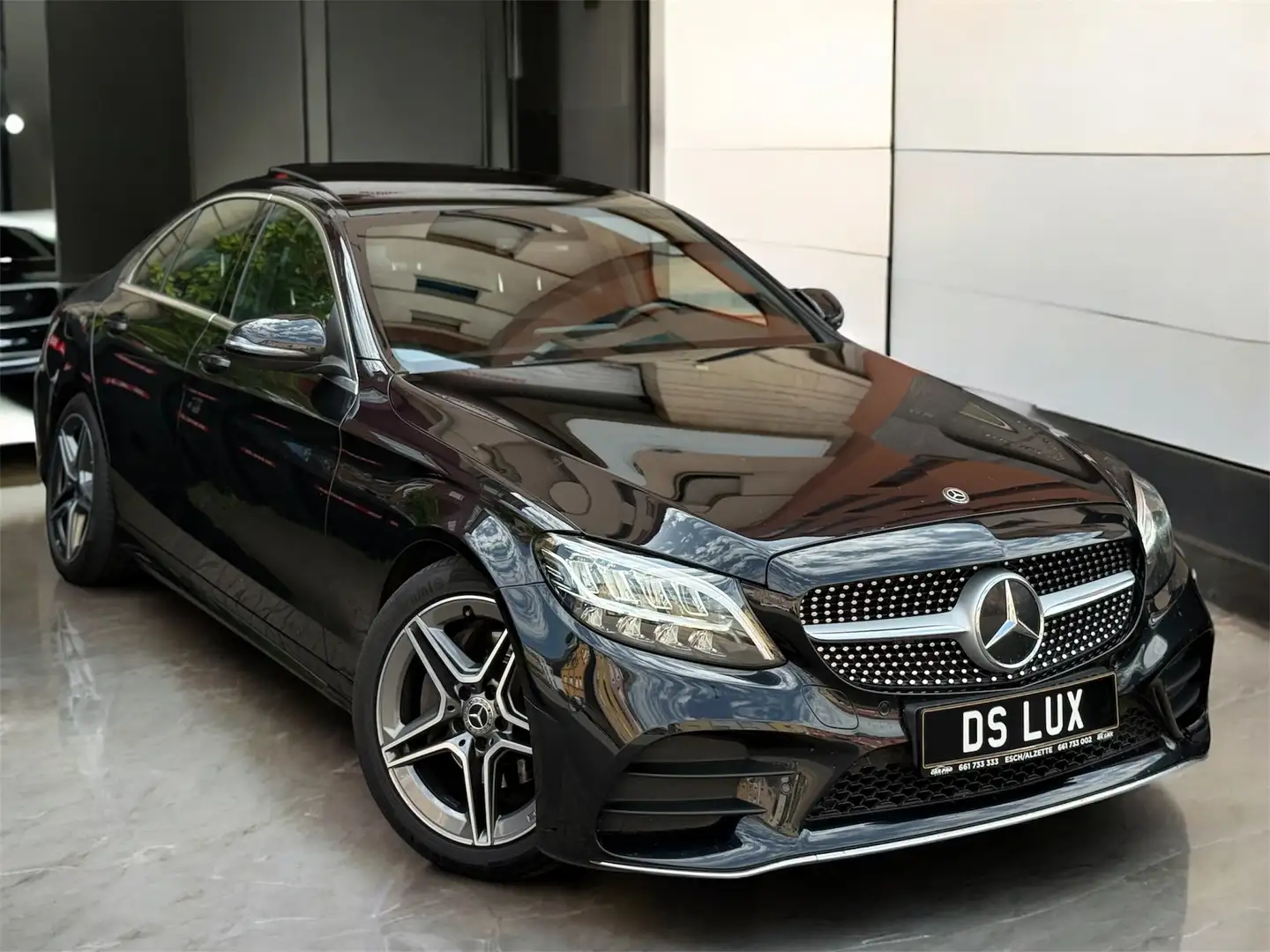 Mercedes-Benz C 220 d 9G-TRONIC AMG LINE PANORAMA LED FACELIFT Noir - 1