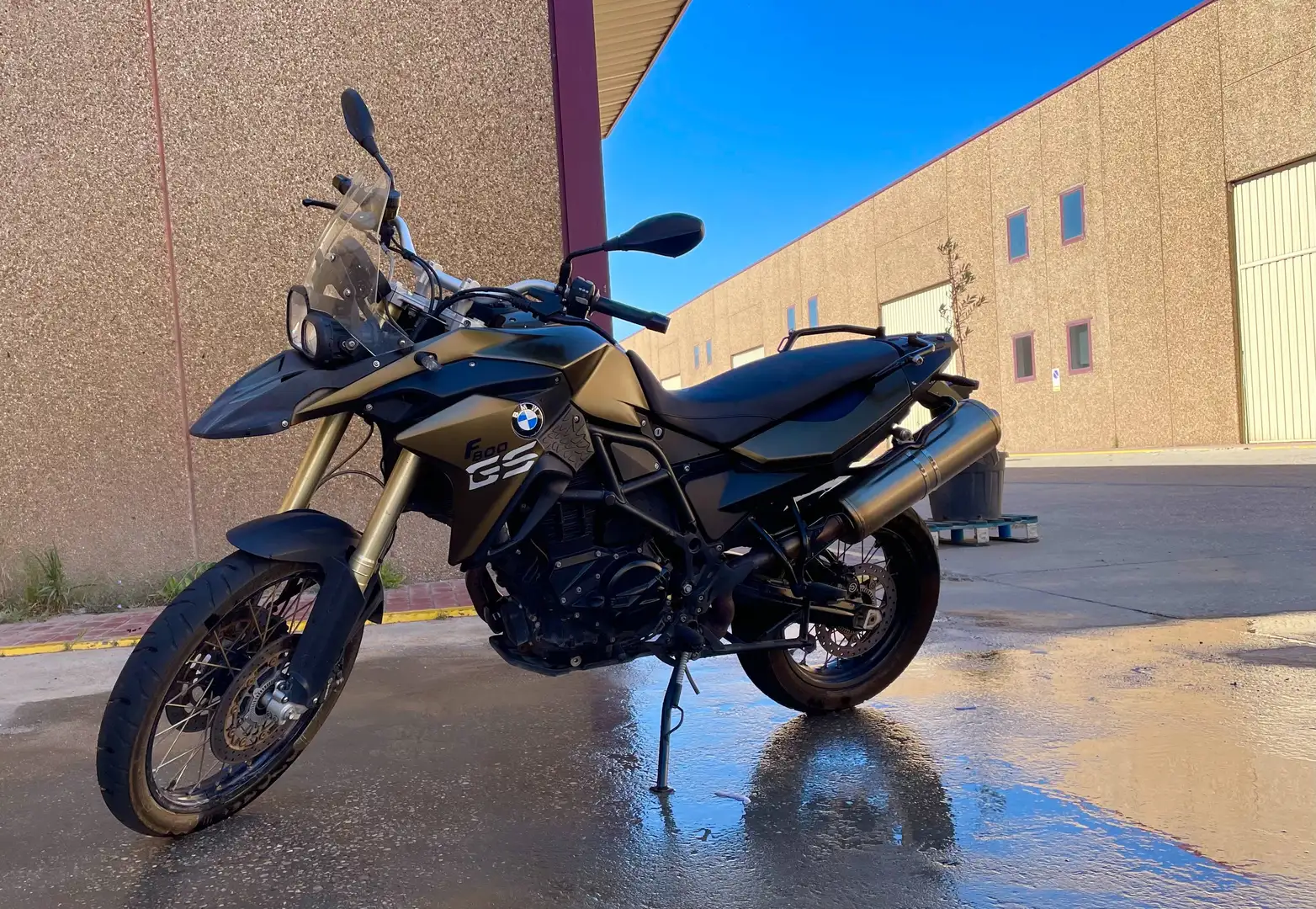 BMW F 800 GS año 2014 Grün - 2
