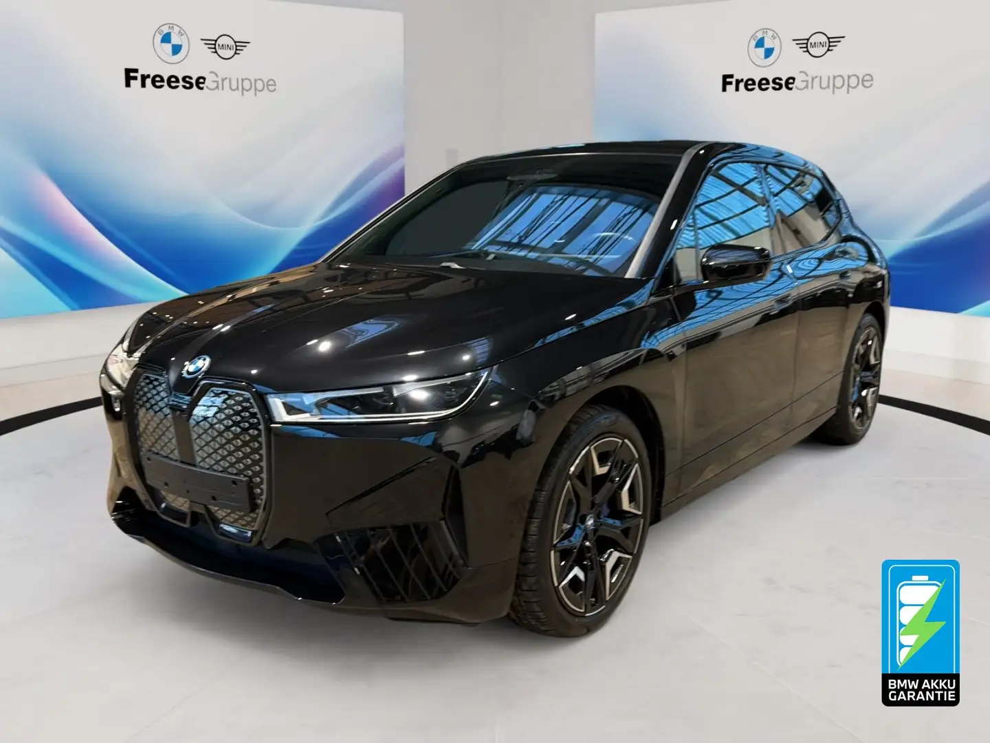 BMW iX xDrive40 AHK Laser 360° STANDHZ HEAD-UP PANO Schwarz - 1