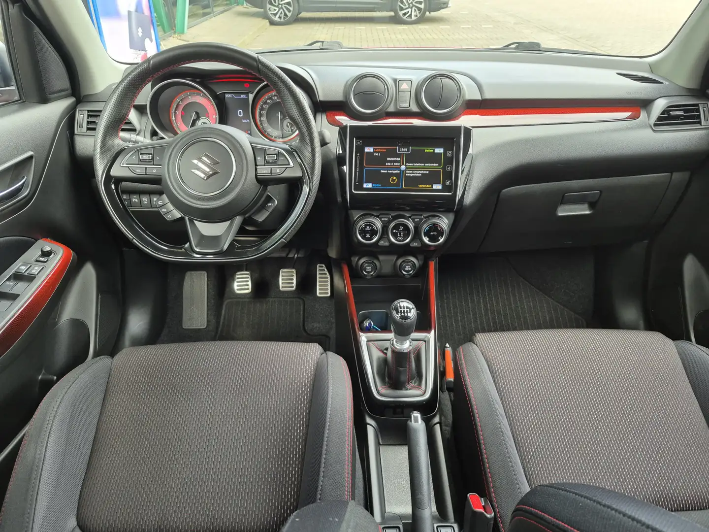 Suzuki Swift 1.4 Sport Smart Hybrid 130pk | Achteruitrijcamera Rojo - 2