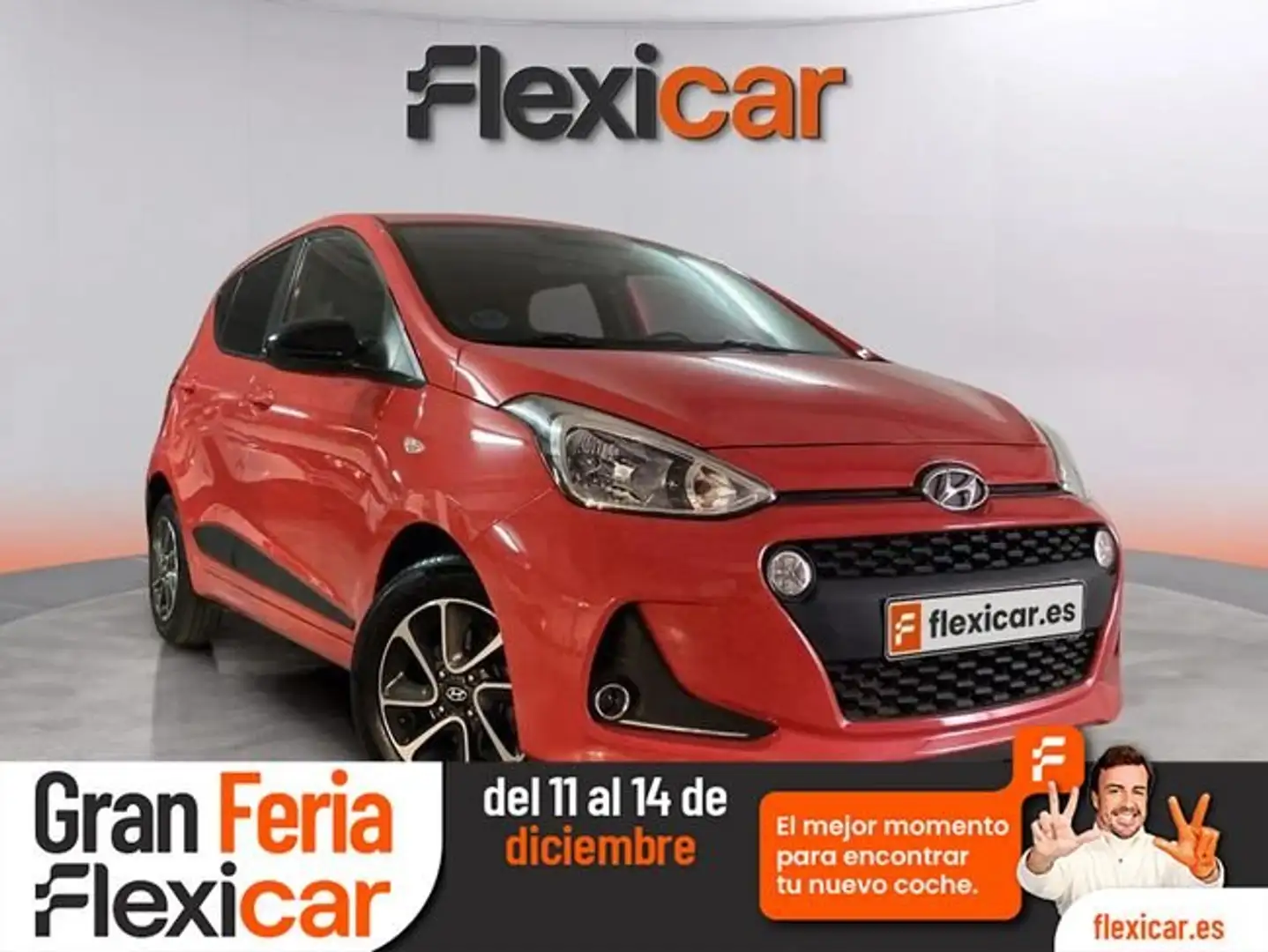 Hyundai i10 1.2 MPI Tecno Edition Naranja - 1