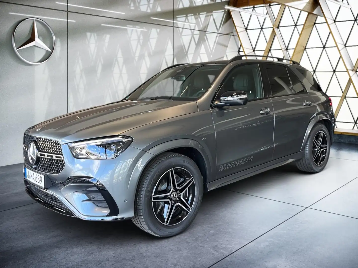 Mercedes-Benz GLE 450 d 4M AMG StandHz*Burm*AHK*HUD*Airmatic** Gris - 2