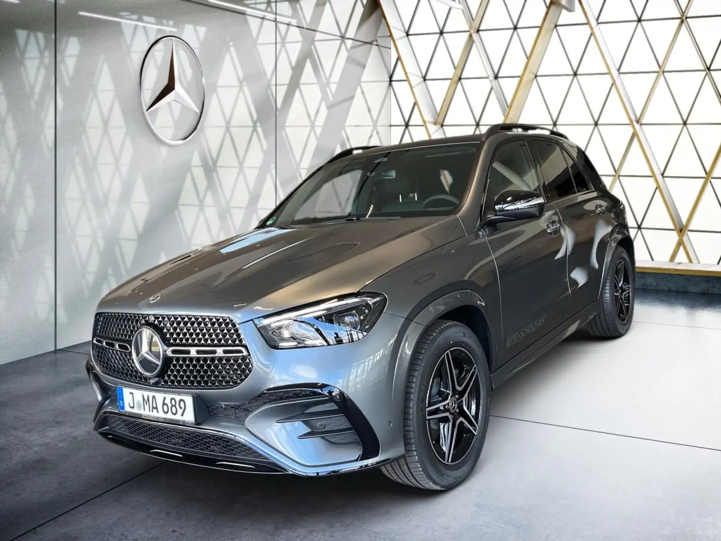 Mercedes-Benz GLE 450 d 4M AMG StandHz*Burm*AHK*HUD*Airmatic** Szürke - 1