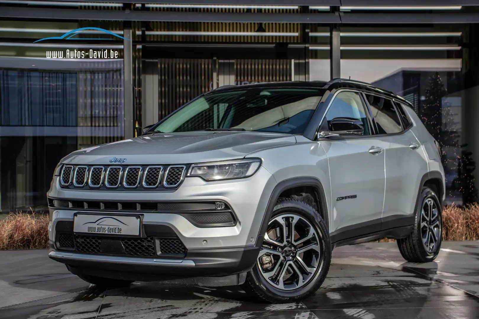 Jeep Compass 1.3 4xe PLUG-IN HYBRID Aut. Limited 1 EIGENAAR Silber - 1