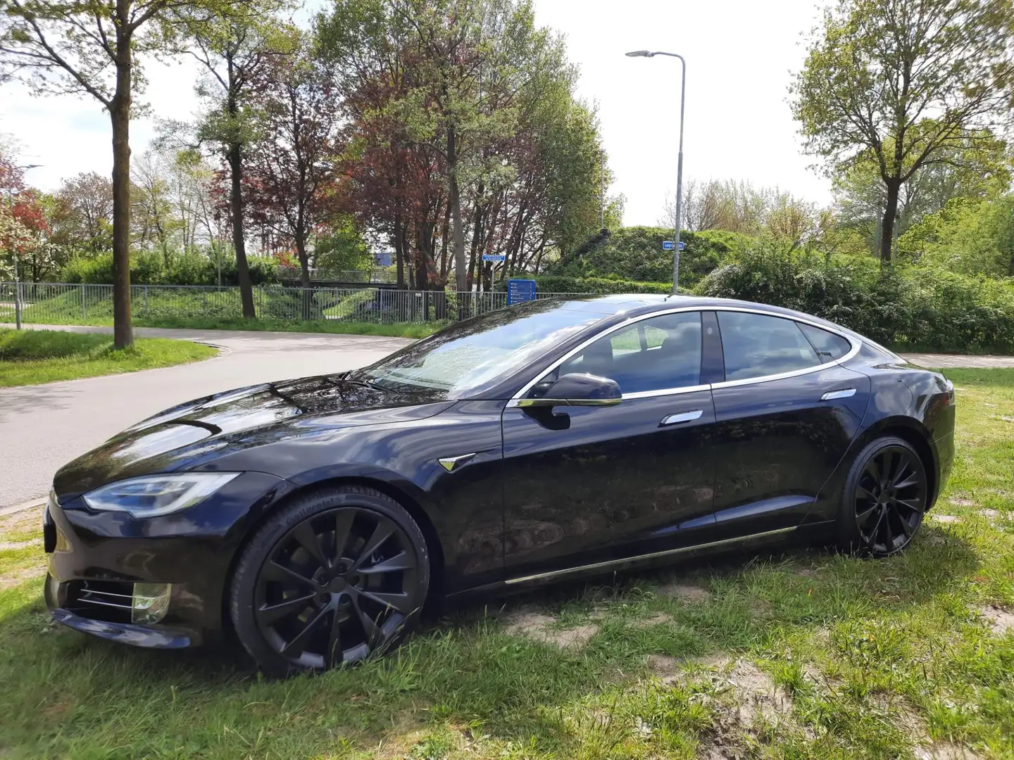 Tesla Model S 100D VOL LEER MCU2 AUTOPILOT OPEN DAK Zwart - 2