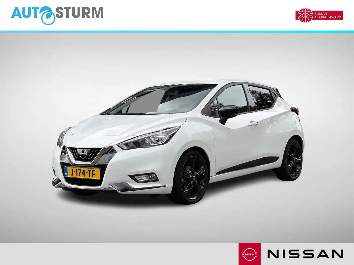 Nissan Micra 1.0 IG-T N-TEC Blanc - 1