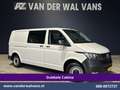 Volkswagen T6.1 Transporter 2.0 TDI L2H1 Dubbele Cabine Euro6 Airco | 2200kg T Blanc - thumbnail 1
