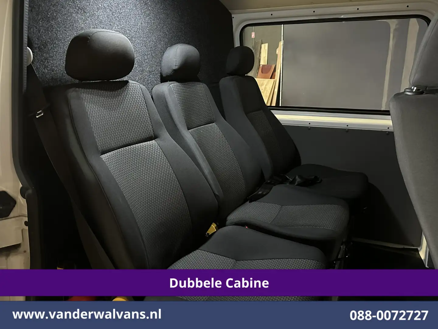 Volkswagen T6.1 Transporter 2.0 TDI L2H1 Dubbele Cabine Euro6 Airco | 2200kg T Blanc - 2