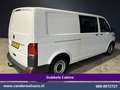 Volkswagen T6.1 Transporter 2.0 TDI L2H1 Dubbele Cabine Euro6 Airco | 2200kg T Blanc - thumbnail 9