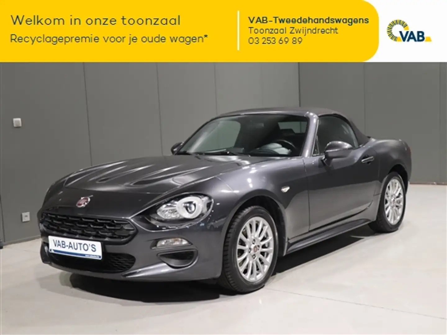 Fiat 124 Spider 1.4 multiair lusso Grau - 1