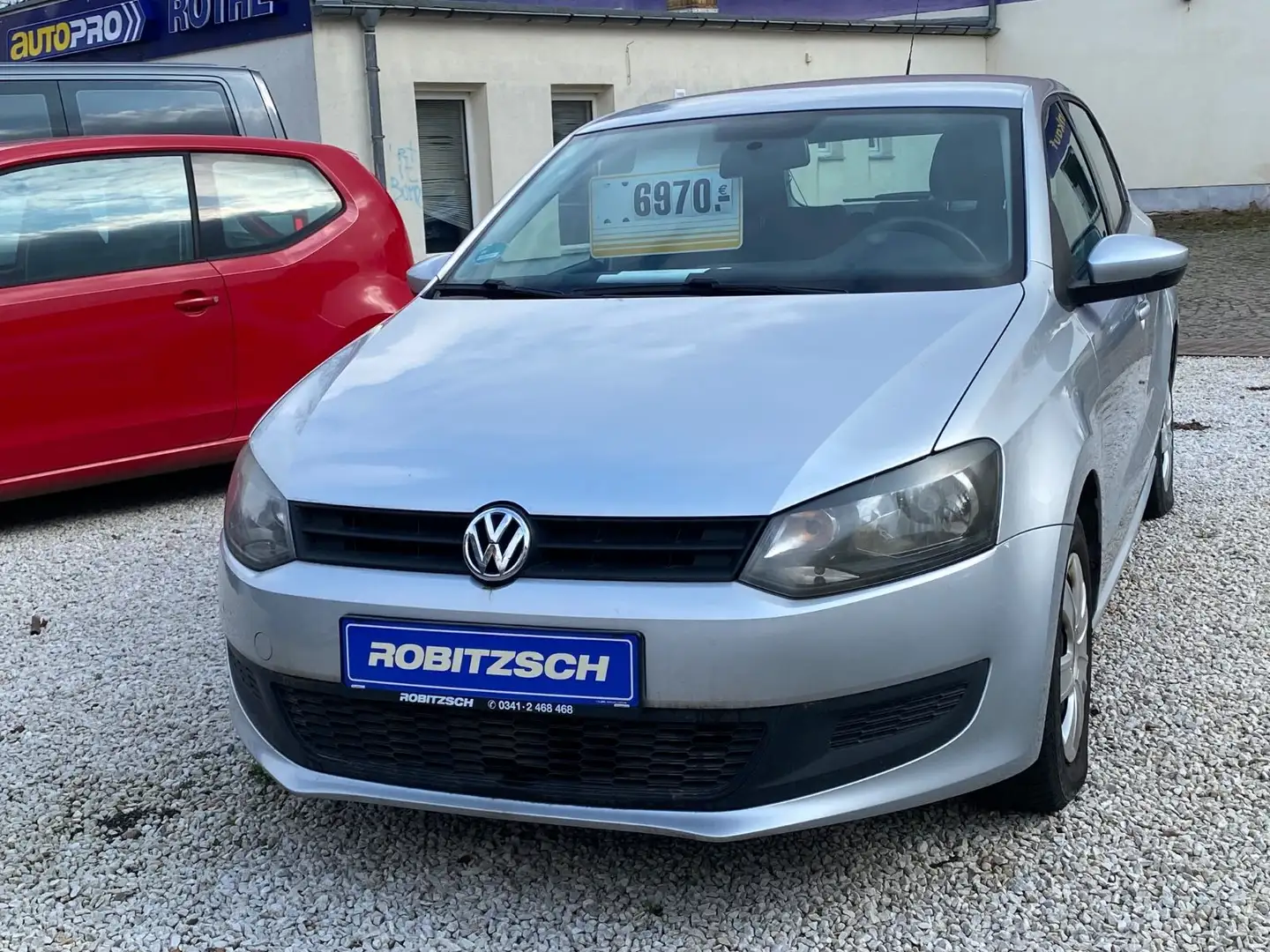 Volkswagen Polo V Trendline 5 trg. Bluetooth CD HU Insp.neu Zilver - 2