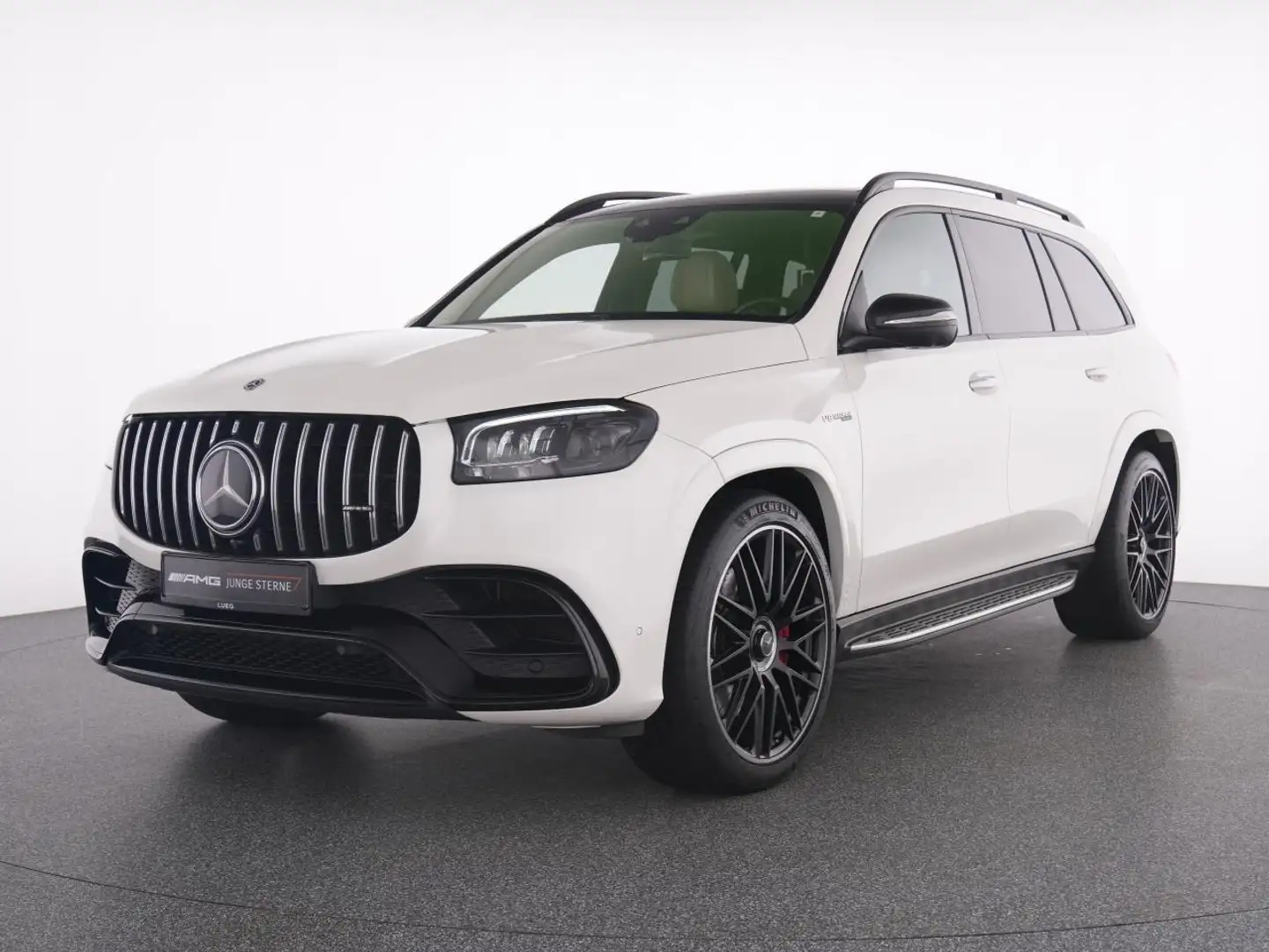 Mercedes-Benz GLS 63 AMG 4M+ Pano+Burm+MBeam+Sthzg+Sitzkl+360° White - 2