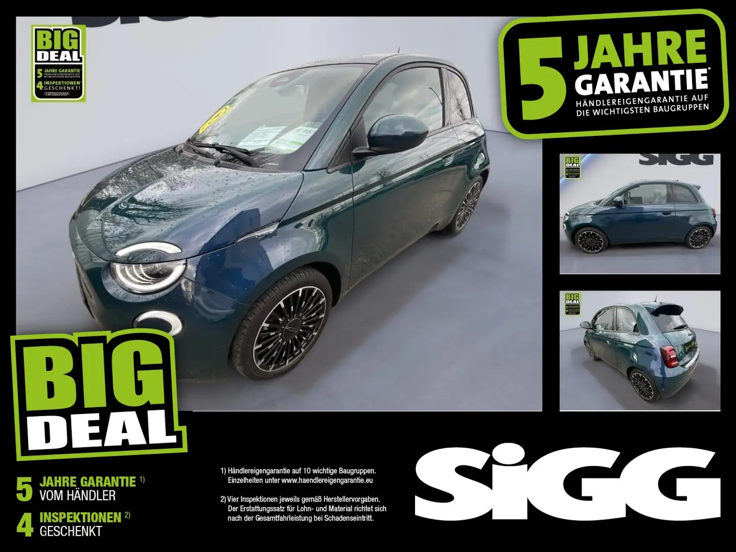 Fiat 500e 500 e Icon DynLicht Fernlichtass. Kam. KeyLess - 1