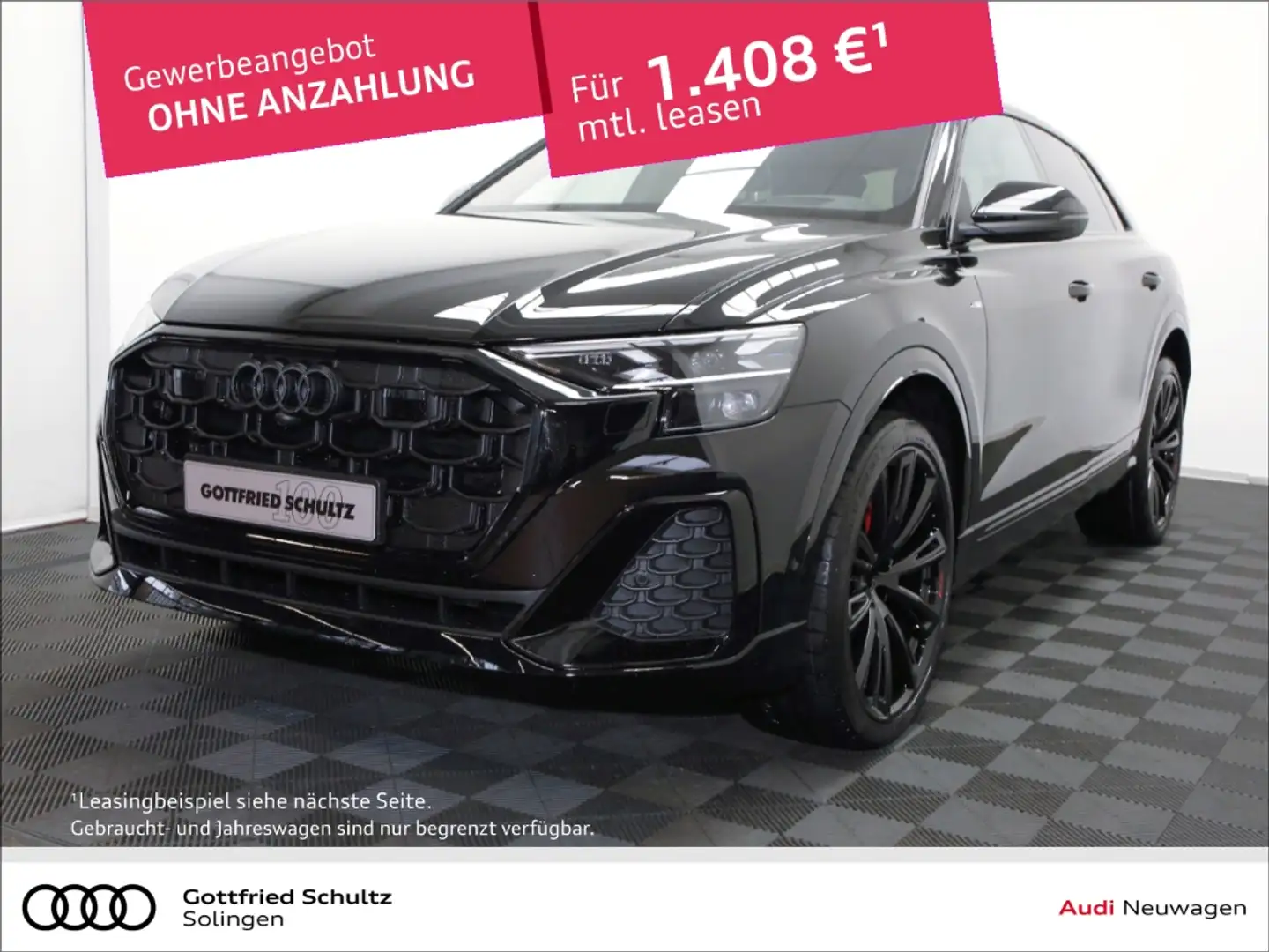 Audi Q8 SUV TDI quat. Pano  Headup Standheizung AHK S line Schwarz - 1