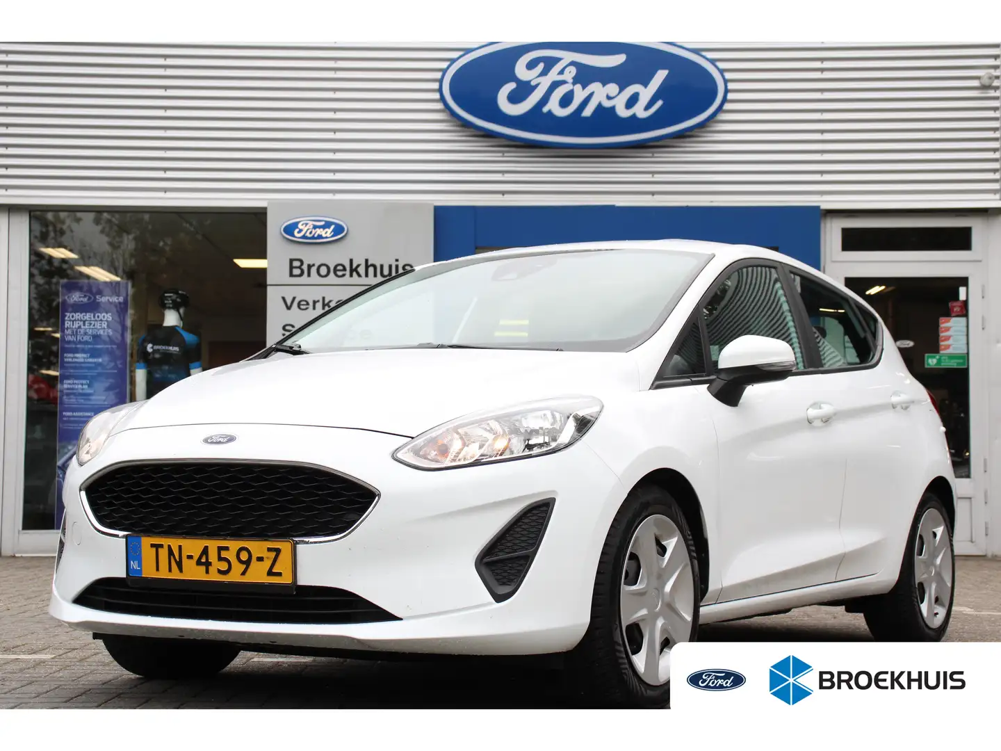 Ford Fiesta 1.1 Trend | NL-AUTO! | 1E EIGENAAR! | ALL SEASON | Blanc - 1