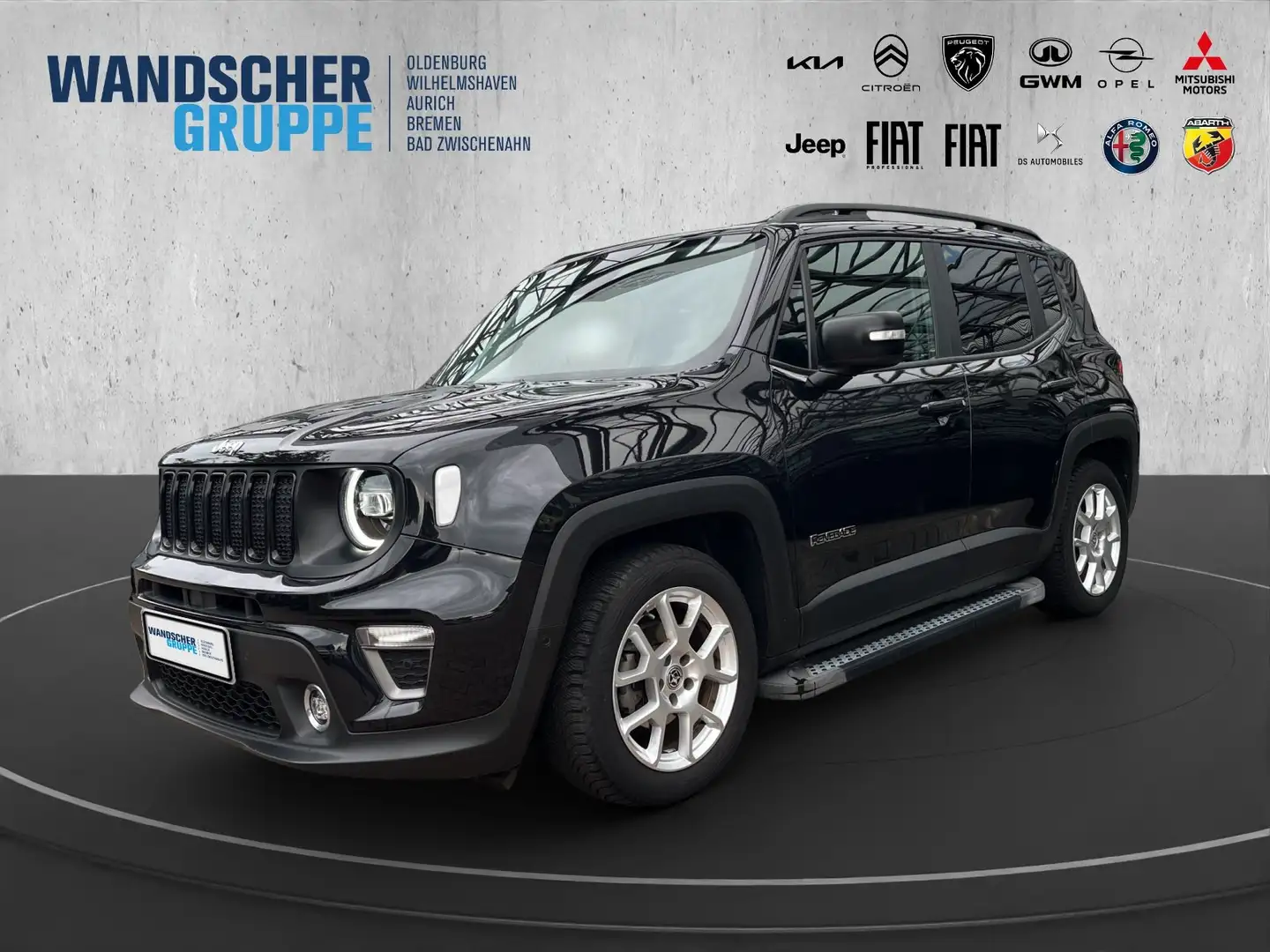 Jeep Renegade Limited 1.0 T-GDI Navi+SHZ+RFK+LM Schwarz - 1