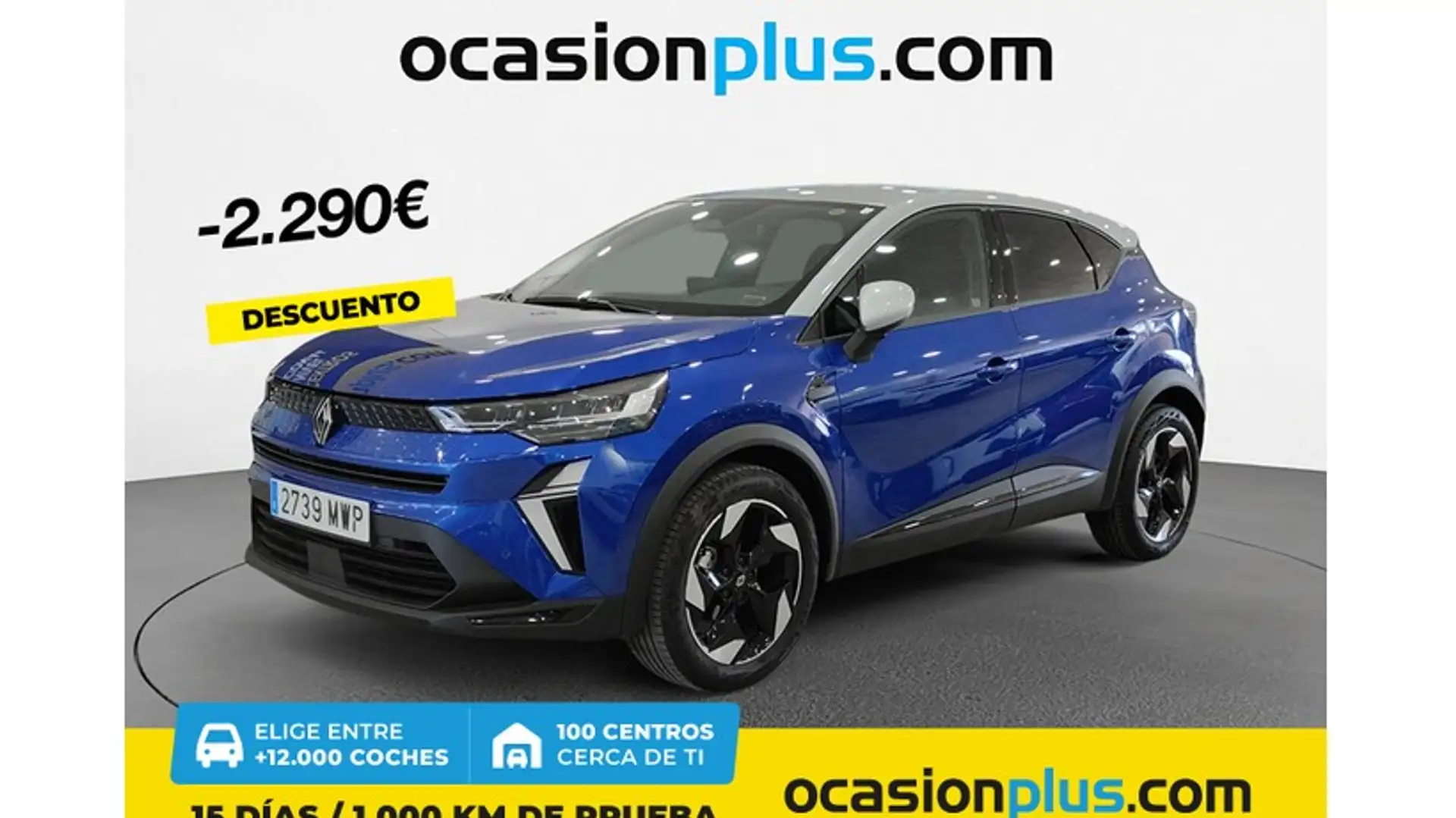 Renault Captur TCe GPF Micro Híbrido Techno 103kW Azul - 1