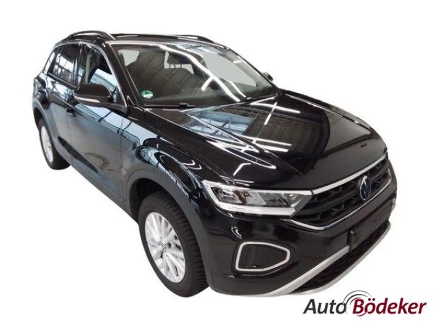 Volkswagen T-Roc 1.5 TSI DSG Life Garantie b. 25.9.29 / Navi Schwarz - 2