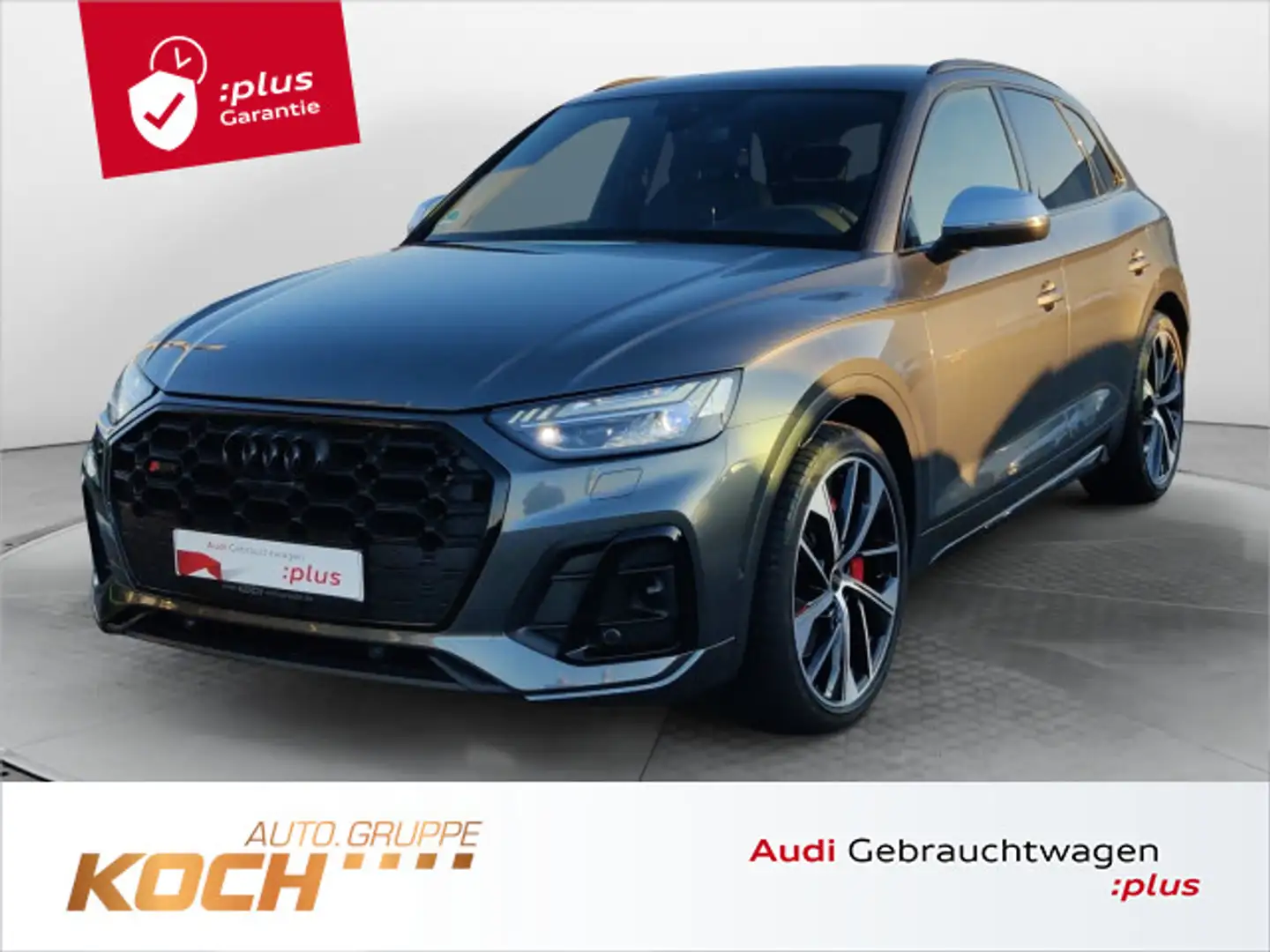 Audi SQ5 55 TDI q. Tiptr., Matrix, Standh., B&O, HUD, Gris - 1