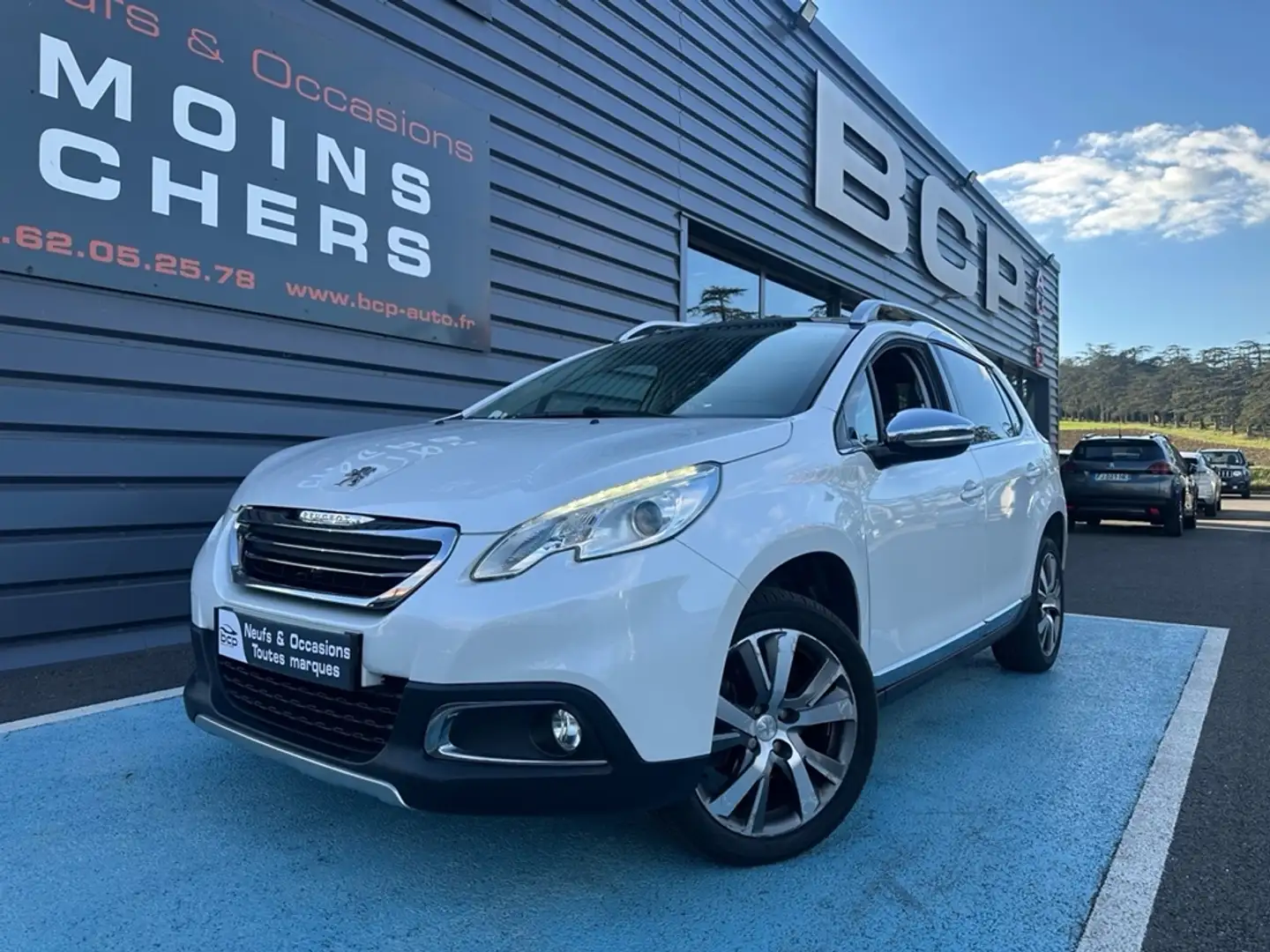 Peugeot 2008 1.6 BLUEHDI 120CH FAP ALLURE Blanc - 1