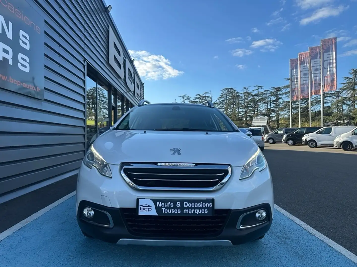 Peugeot 2008 1.6 BLUEHDI 120CH FAP ALLURE Blanc - 2