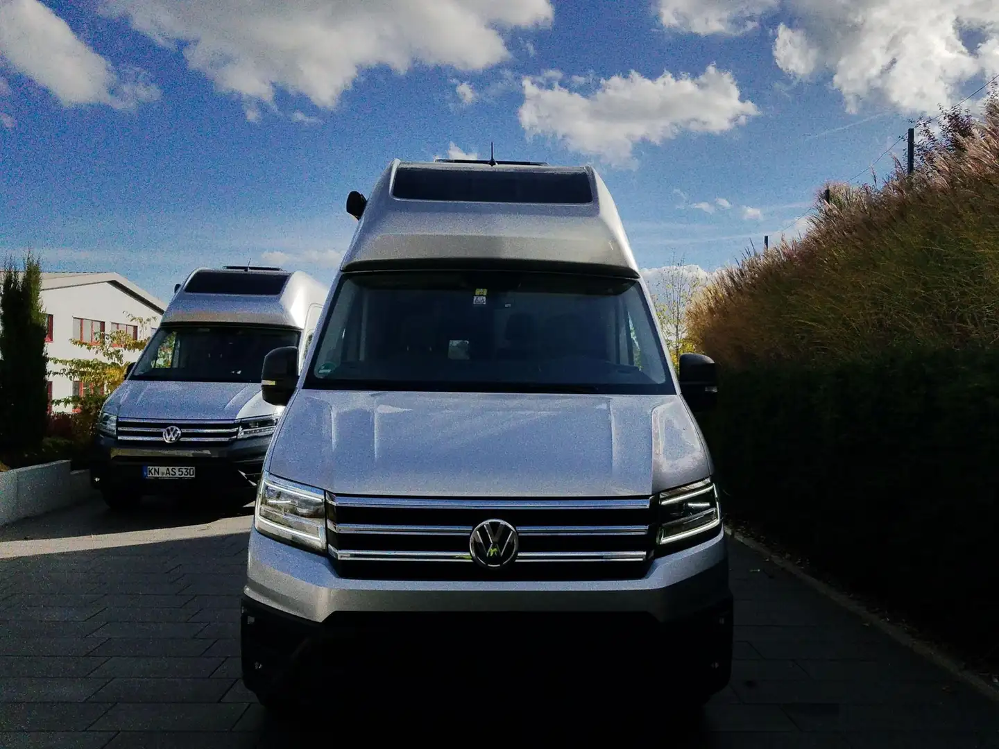 Volkswagen Grand California 600 3,5 to 2.0TDi Hochbett, So... Silber - 2