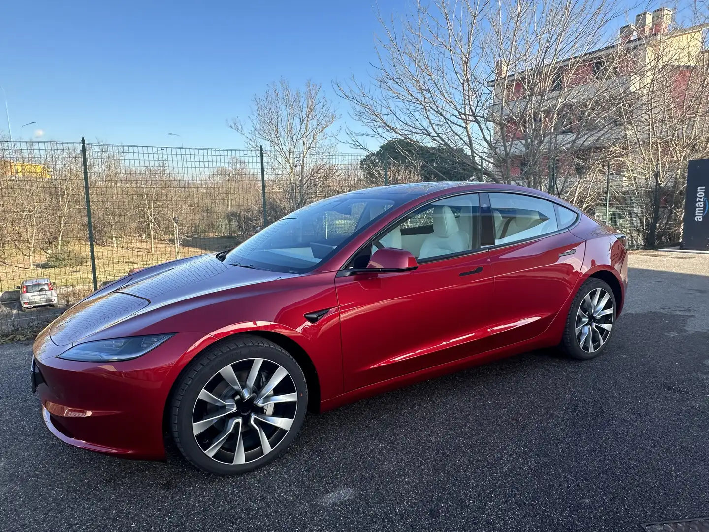 Tesla Model 3 Long Range Dual Motor awd full optional Rosso - 1