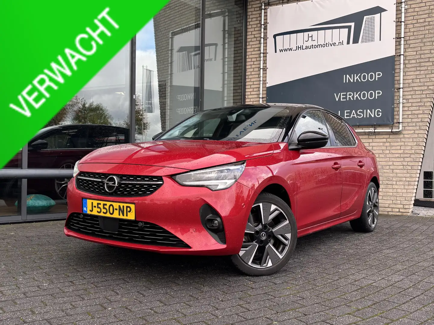 Opel Corsa-e Elegance 50 kWh*3FASE*CRUISE*ECC*NAVI*CARPLAY* Rood - 1