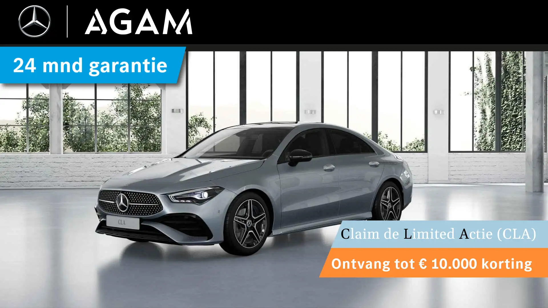 Mercedes-Benz CLA 180 Coupé Star Edition LIMITED Panorama dak Gris - 1