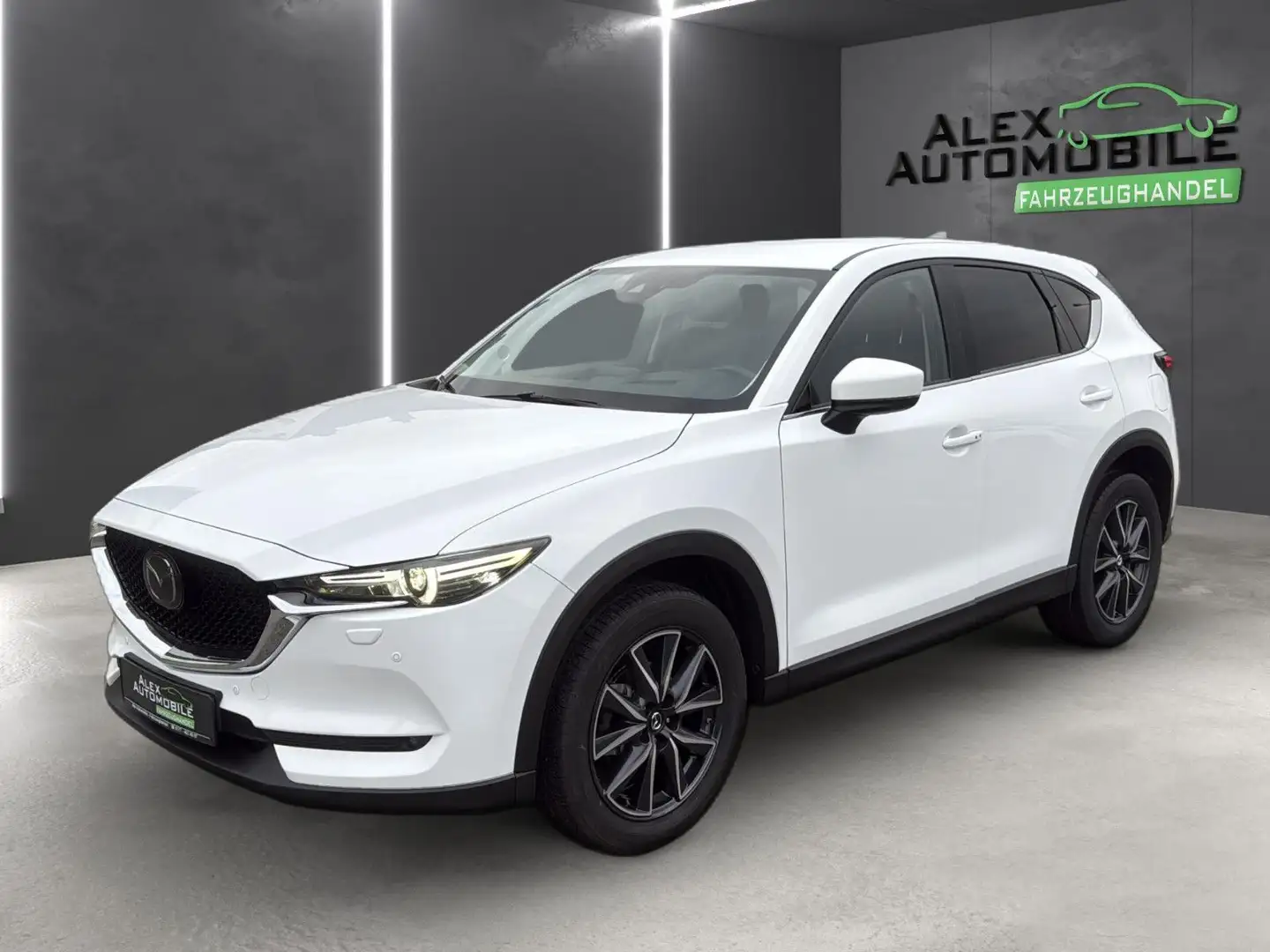 Mazda CX-5 Sports-Line AWD *Leder*Navi*LED* Weiß - 1