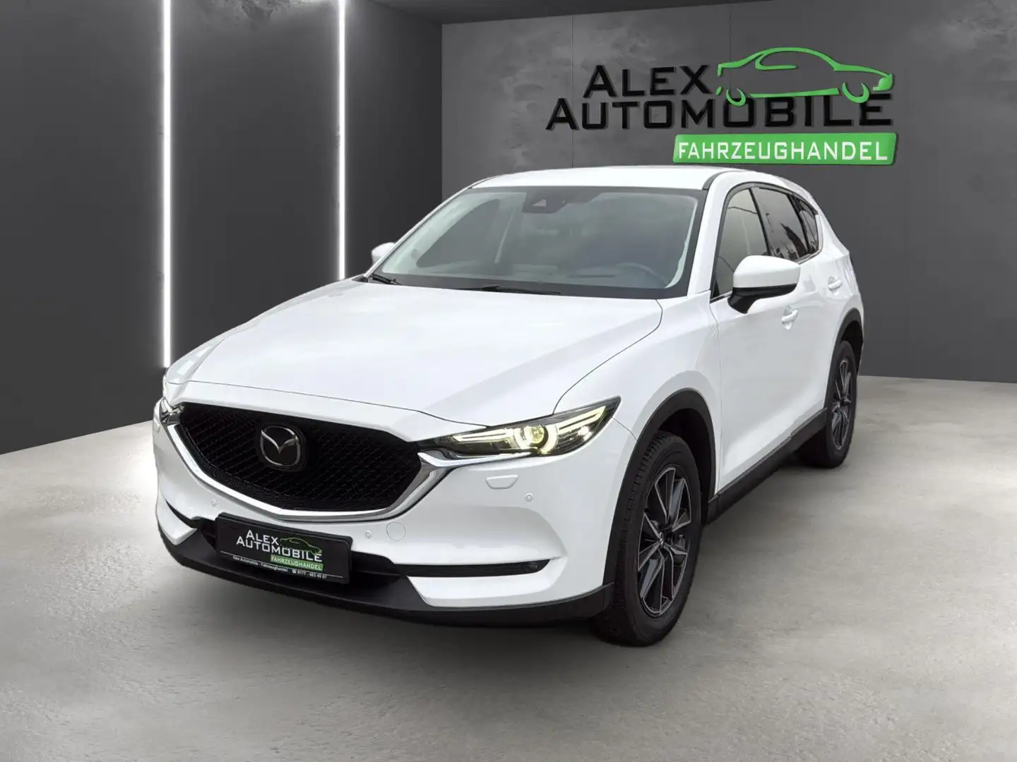 Mazda CX-5 Sports-Line AWD *Leder*Navi*LED* Weiß - 2