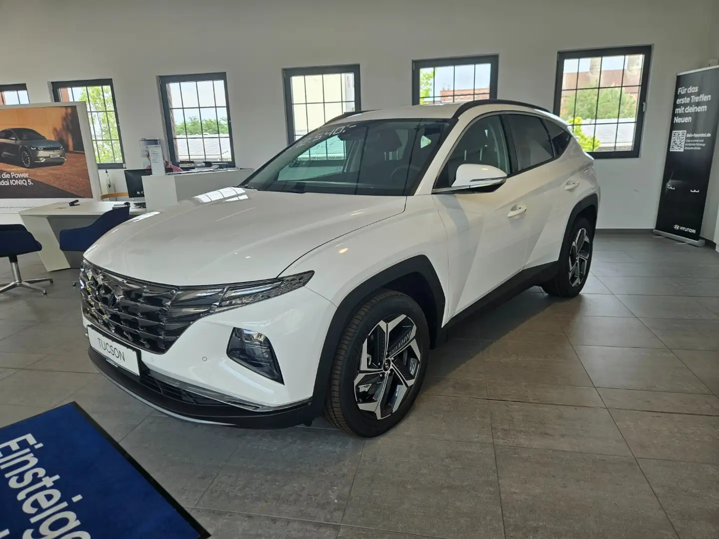 Hyundai TUCSON 1.6 T-GDI Plug-In-Hybrid Assistenz-Paket Blanc - 2
