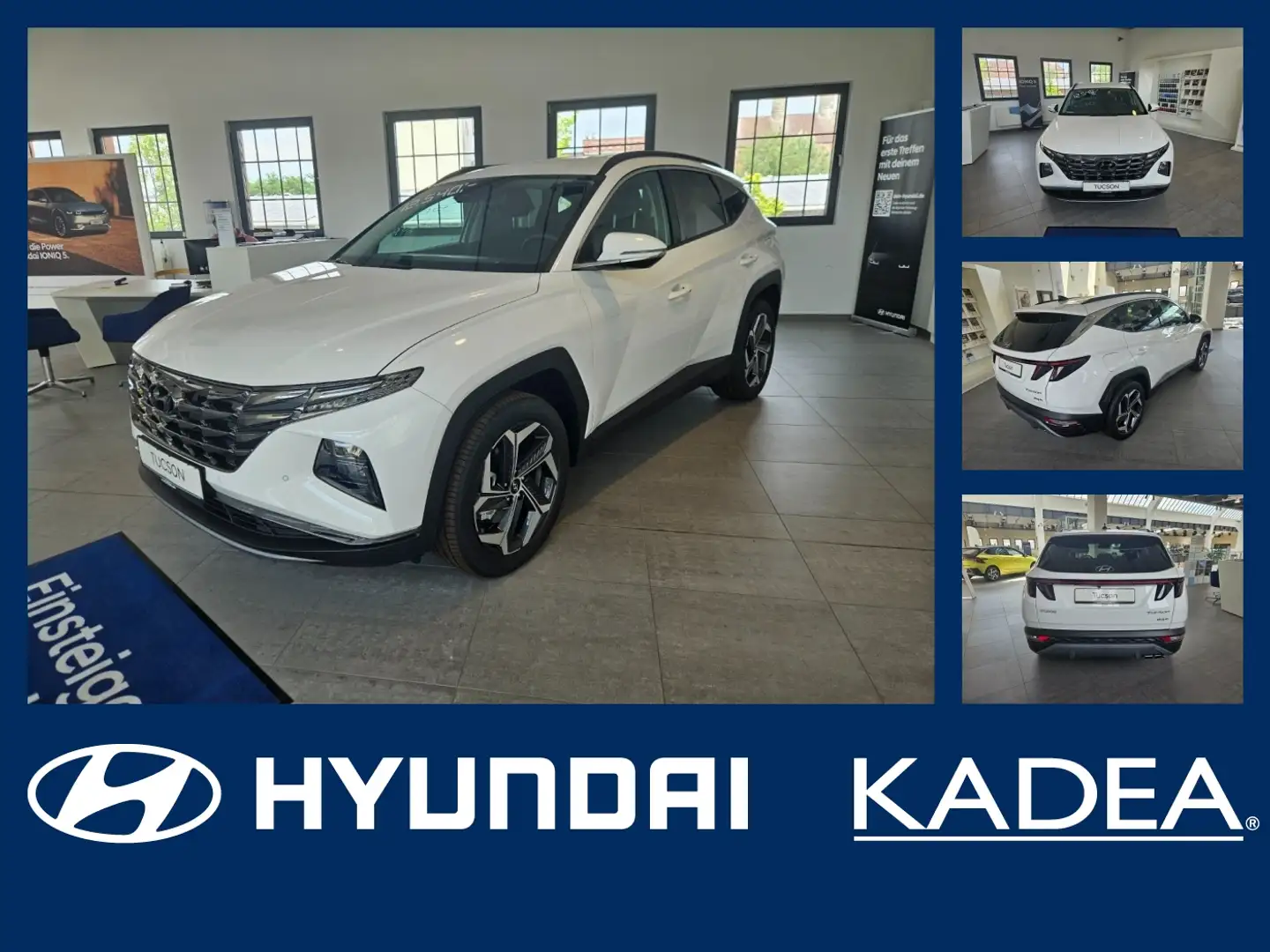 Hyundai TUCSON 1.6 T-GDI Plug-In-Hybrid Assistenz-Paket Blanc - 1